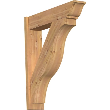 Ekena Millwork Funston Traditional Smooth Outlooker, Western Red Cedar, 7 1/2"W x 32"D x 38"H OUT08X32X38FST01SWR